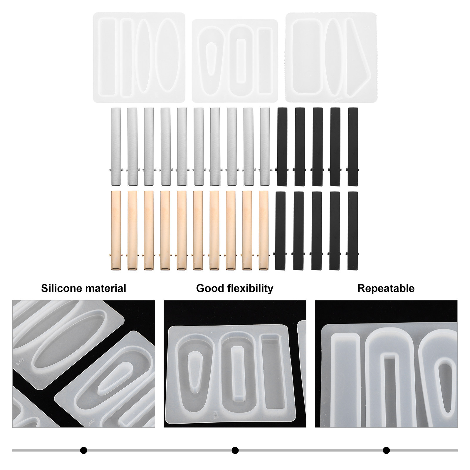 1 ensemble de moules en silico - Resin Crafts Diy avis et prix