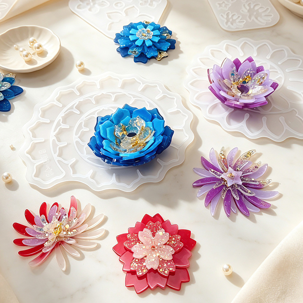 Moule en silicone multicouche  - Resin Craft Ideas avis et prix